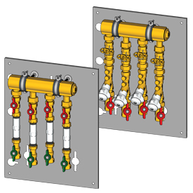 GE550-3 Узлы многоквартирные