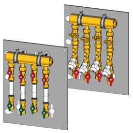 GE550-3 Узлы многоквартирные