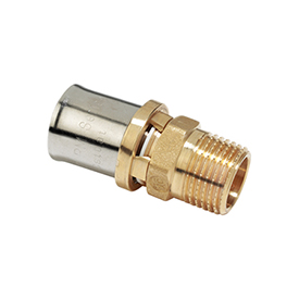 RM107 Прямой фитинг с нар. резьбой