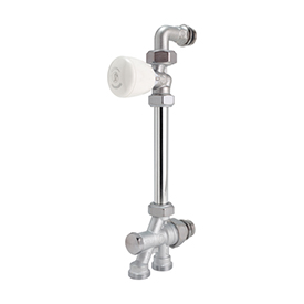 R438-1 Микрометрическая термостатическая группа для двухтрубных систем с прямым клапаном