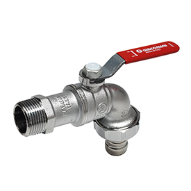 R621 Кран специальный шаровой садовый с рычажной ручкой